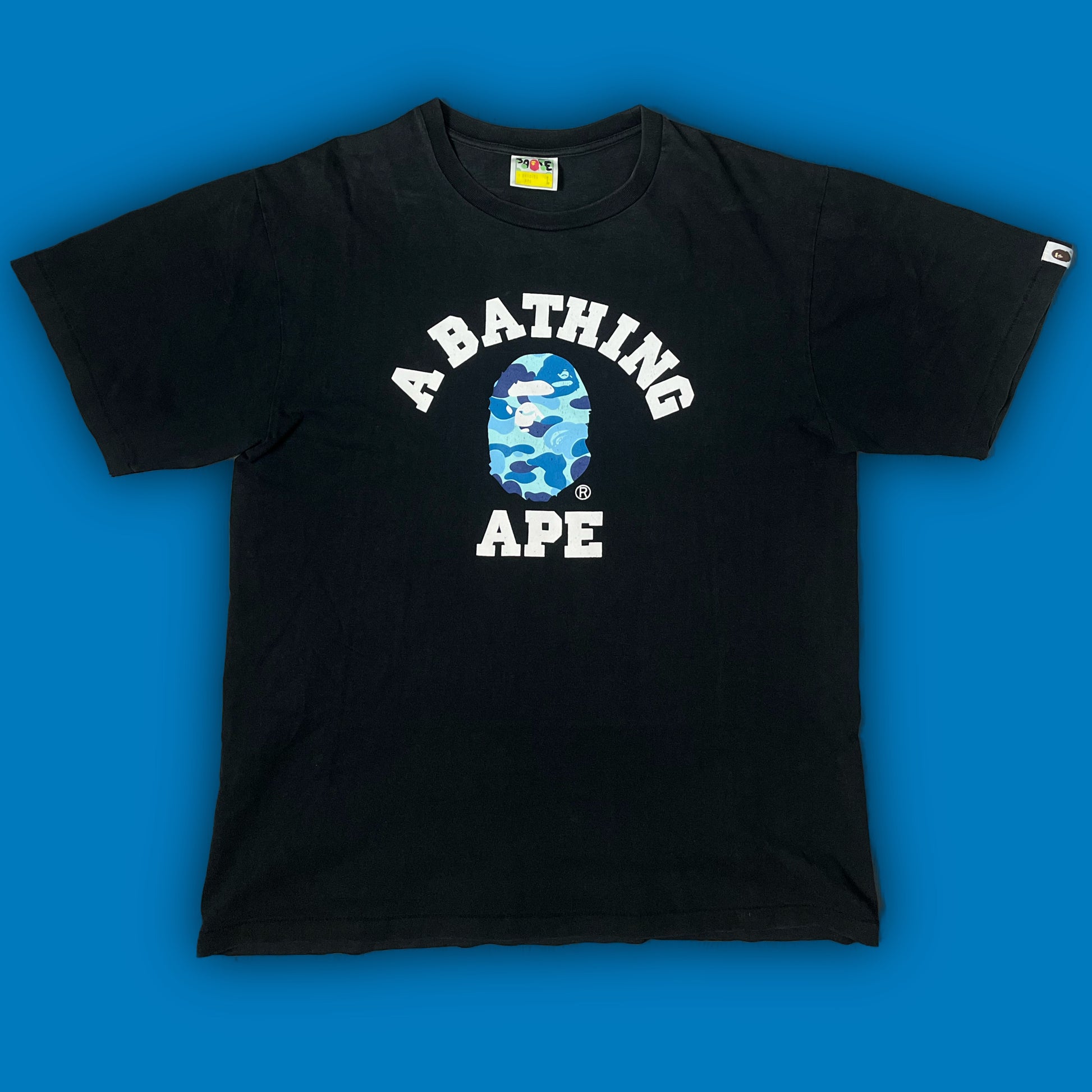 vintage BAPE a bathing ape t-shirt {L}