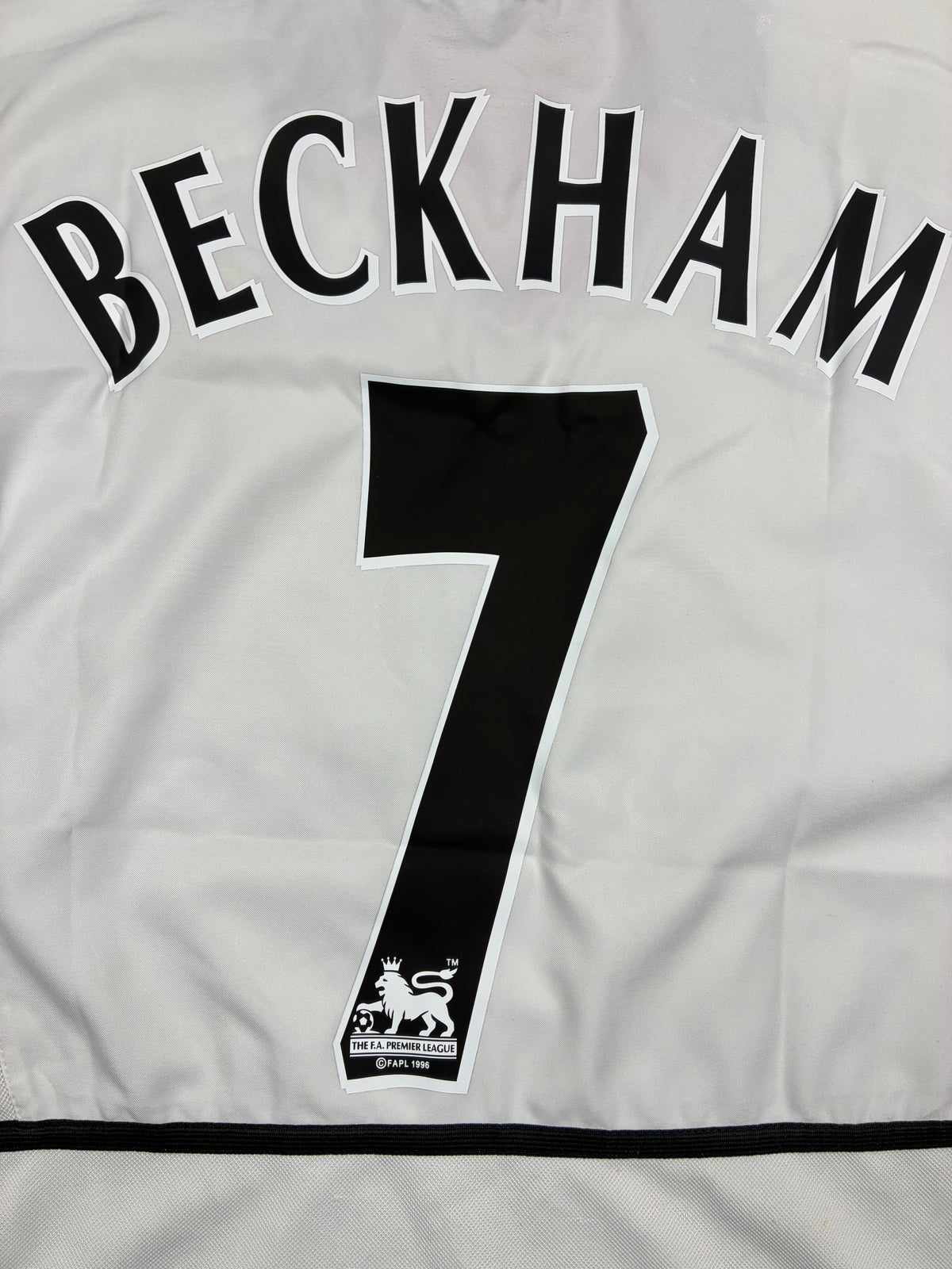 vintage Nike Manchester United BECKHAM7 away jersey {XS}