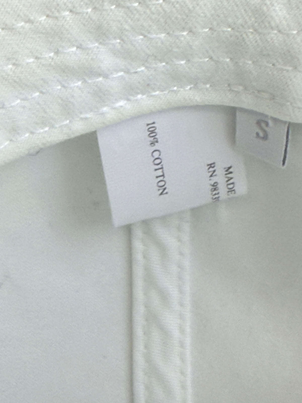 white Prada Luna Rossa cap