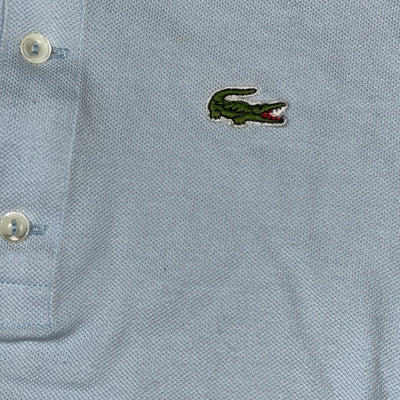 vintage babyblue Lacoste polo {S}