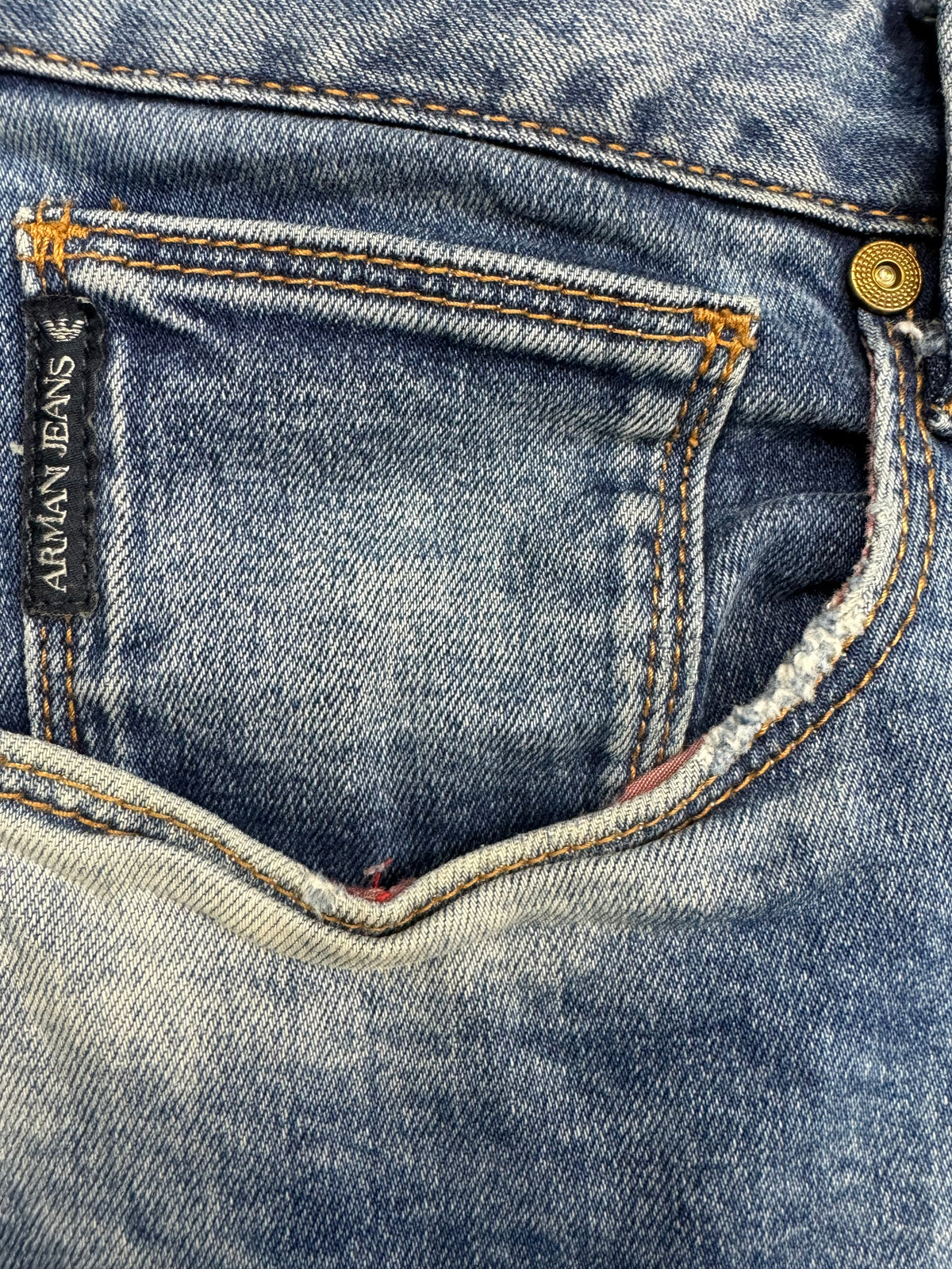 vintage Armani jeans {L}