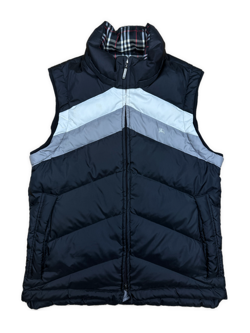 vintage Burberry Black Label vest {M}