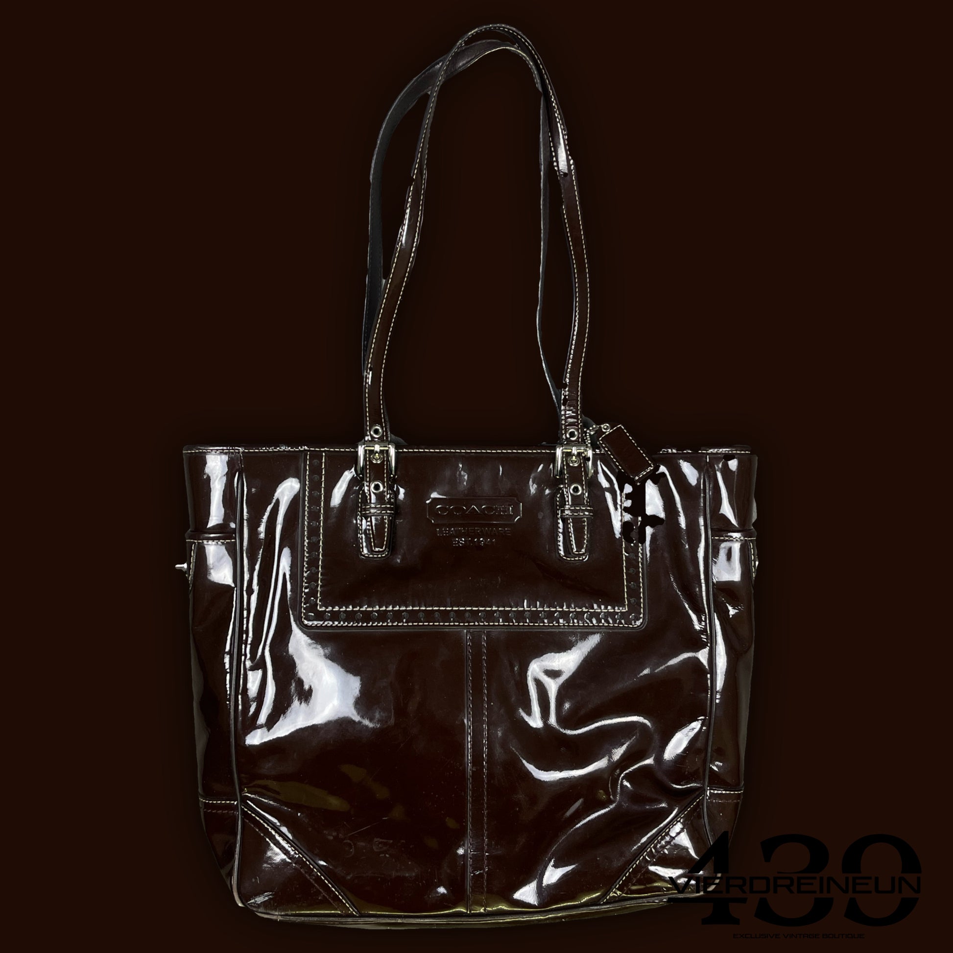 vintage COACH shopper