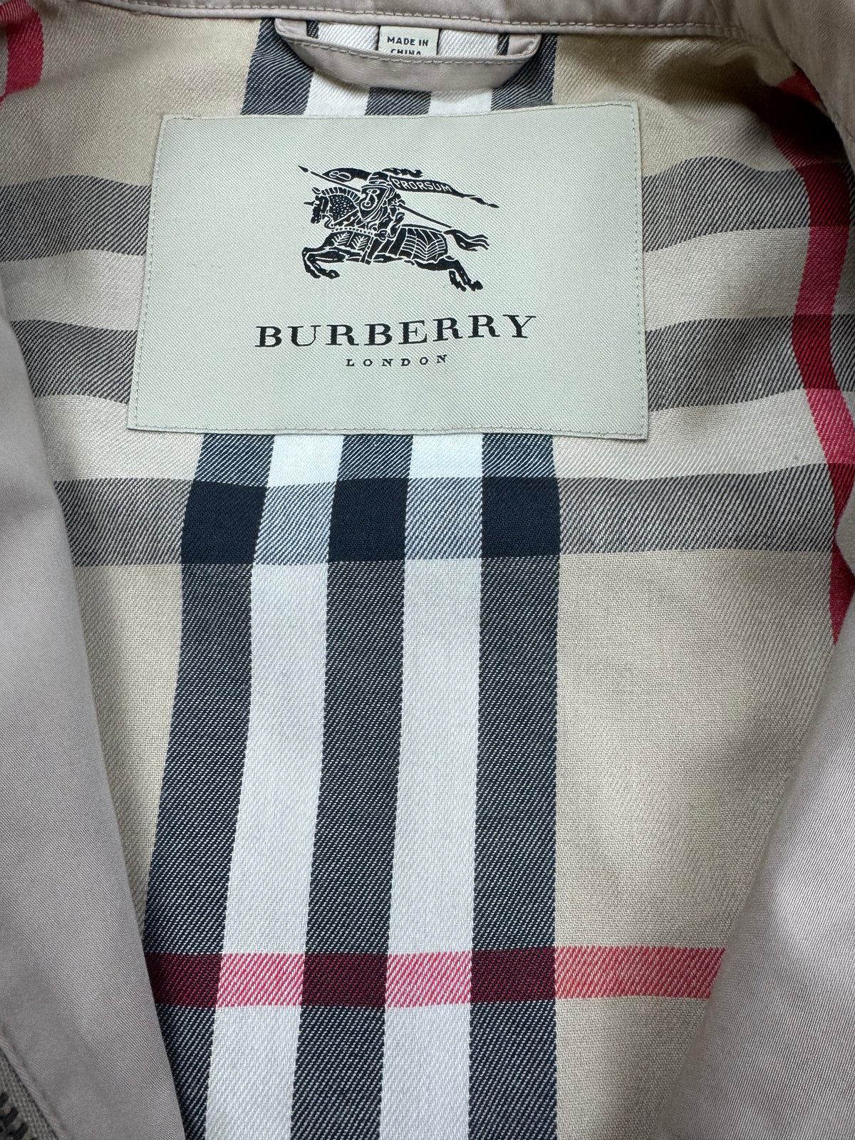 vintage Burberry harringtonjacket {S}