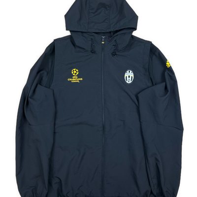 black Adidas Juventus Turin windbreaker {XXL}