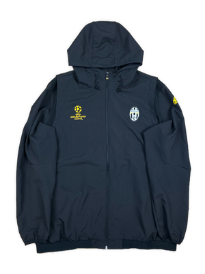 black Adidas Juventus Turin windbreaker {XXL}