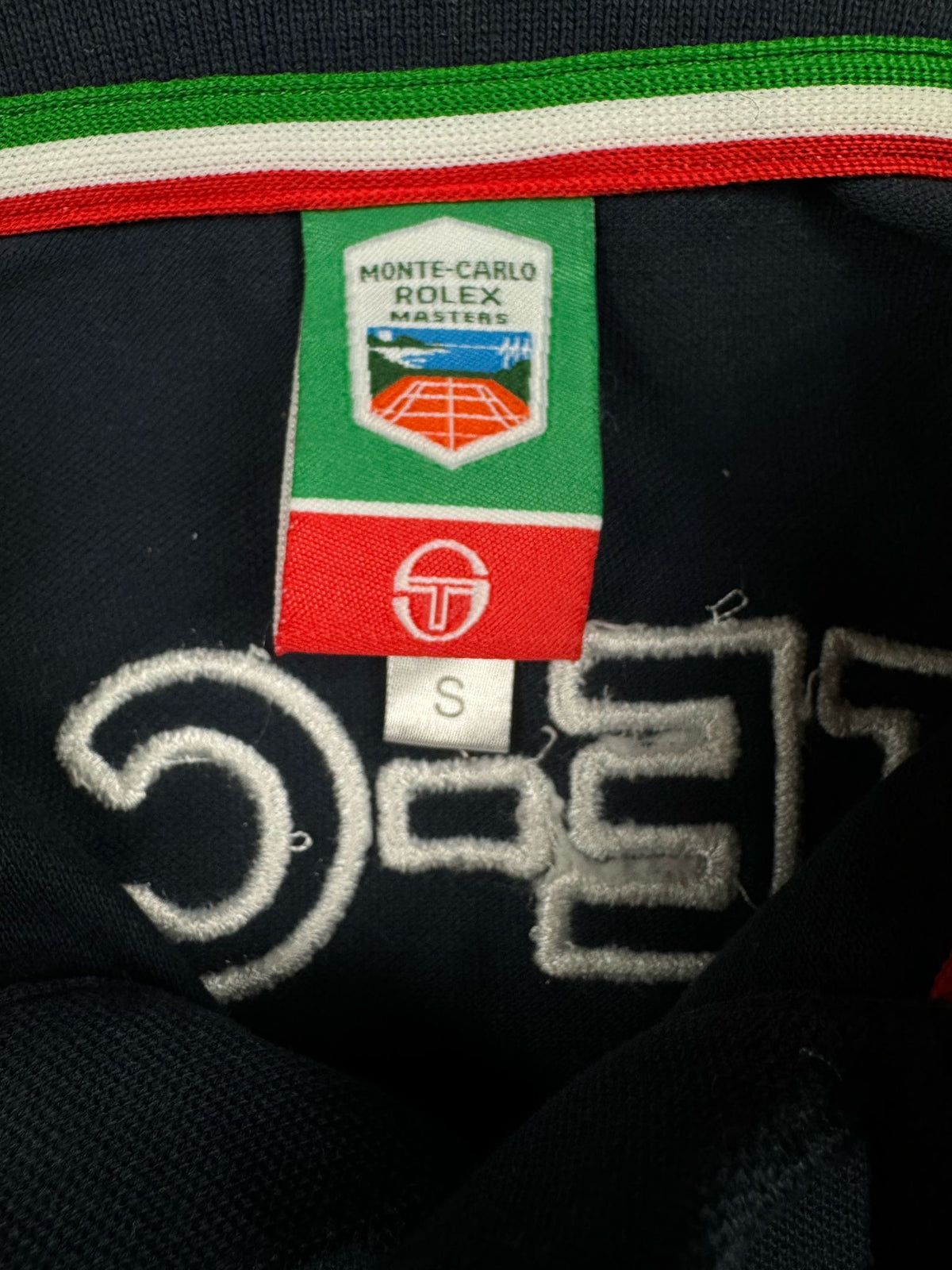 vintage Sergio Tacchini X Monte Carlo Rolex Masters polo {S}