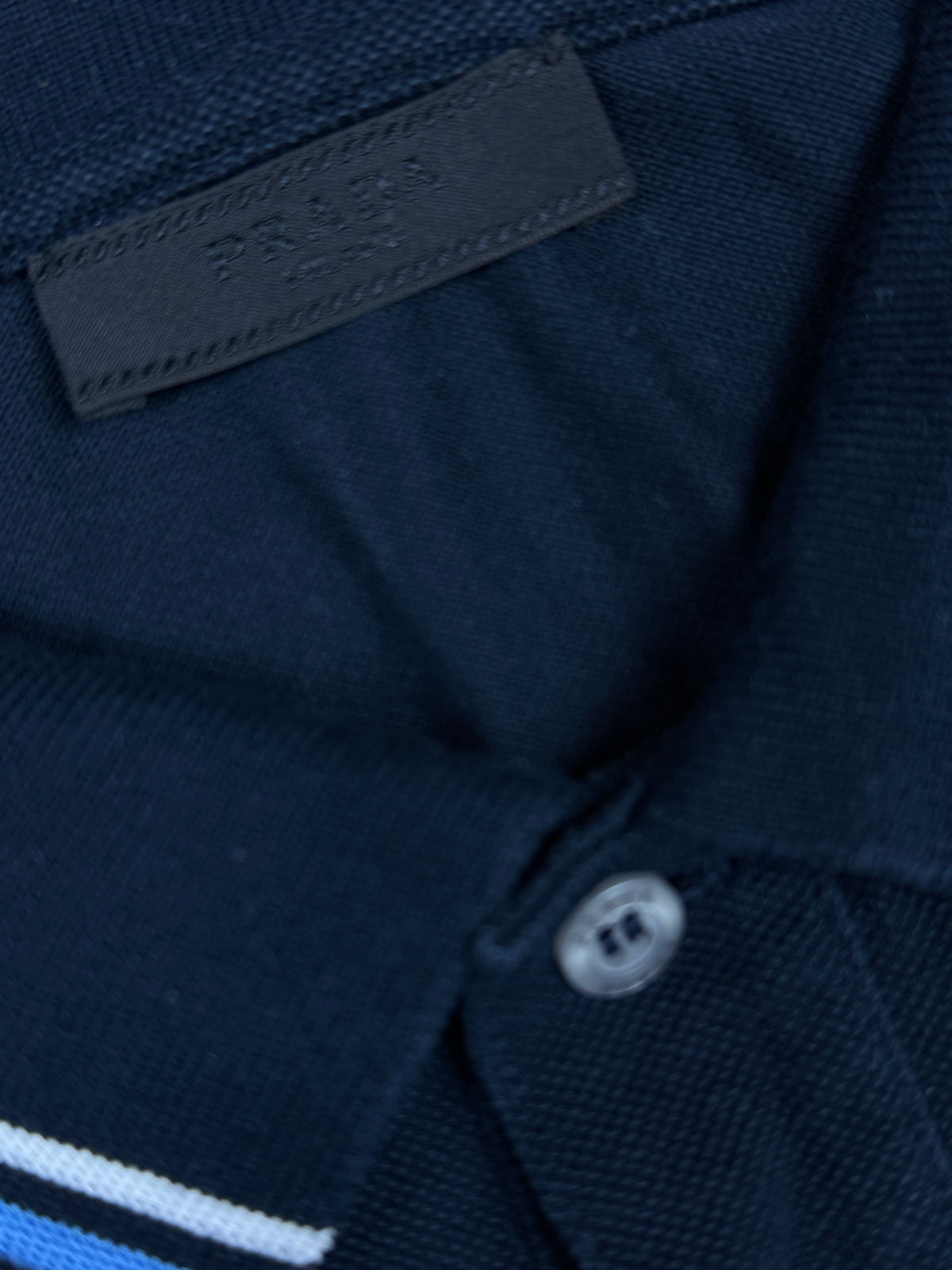 navyblue Prada polo {XL}