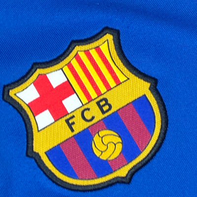 navyblue Nike Fc Barcelona trackjacket {L}