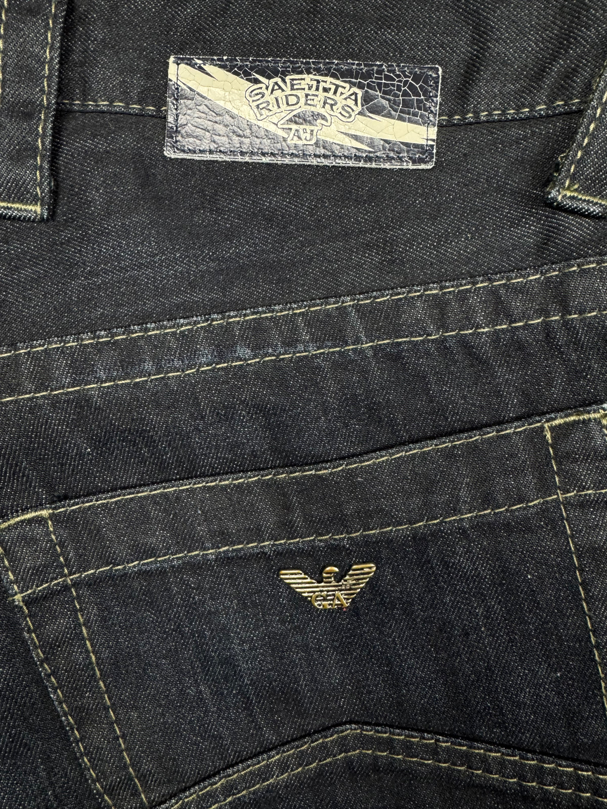 vintage Armani jeans {L}