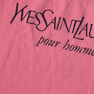 vinatge Yves Saint Laurent spellout polo {L}