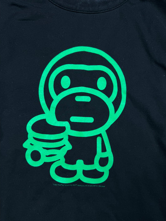 vintage BAPE Baby Milo reversible sweater {S}