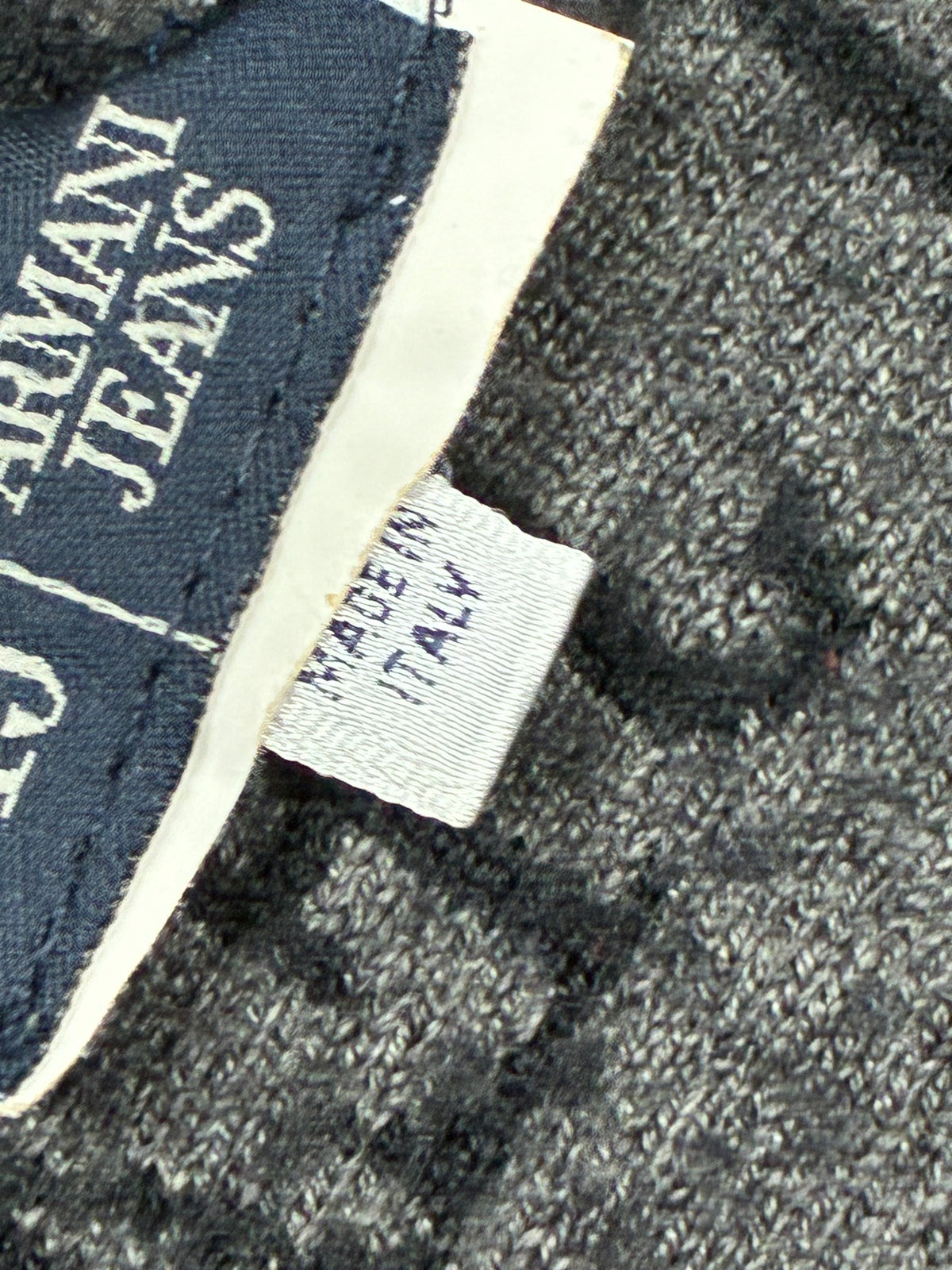 vintage Armani Jeans scarf