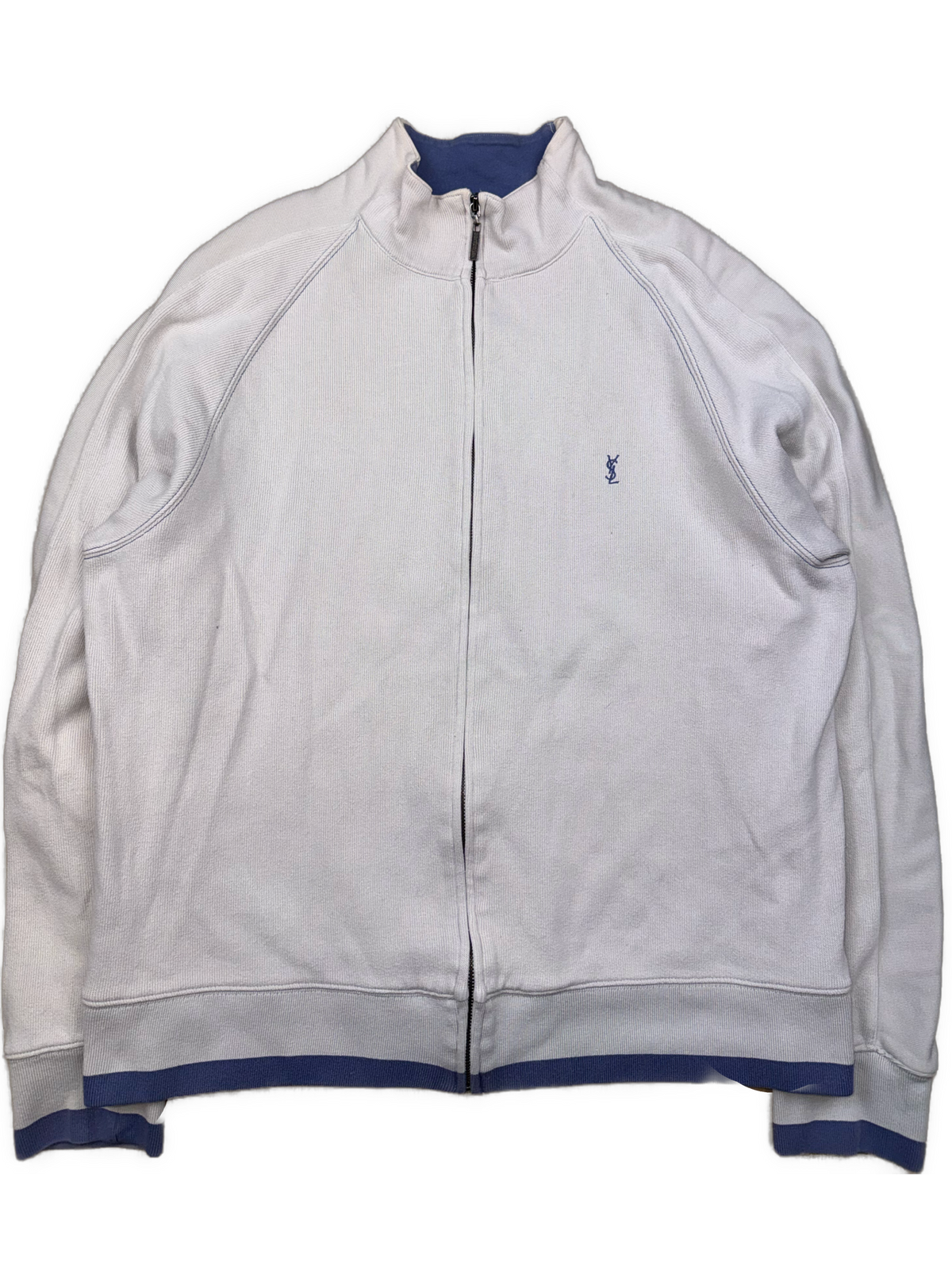vintage YSL Yves Saint Laurent sweatjacket {XL}