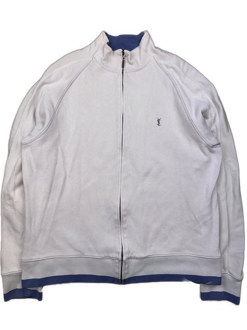vintage YSL Yves Saint Laurent sweatjacket {XL}