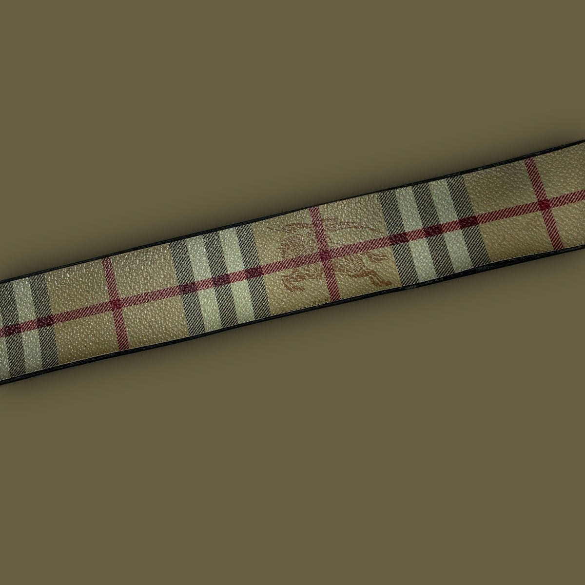vintage Burberry belt