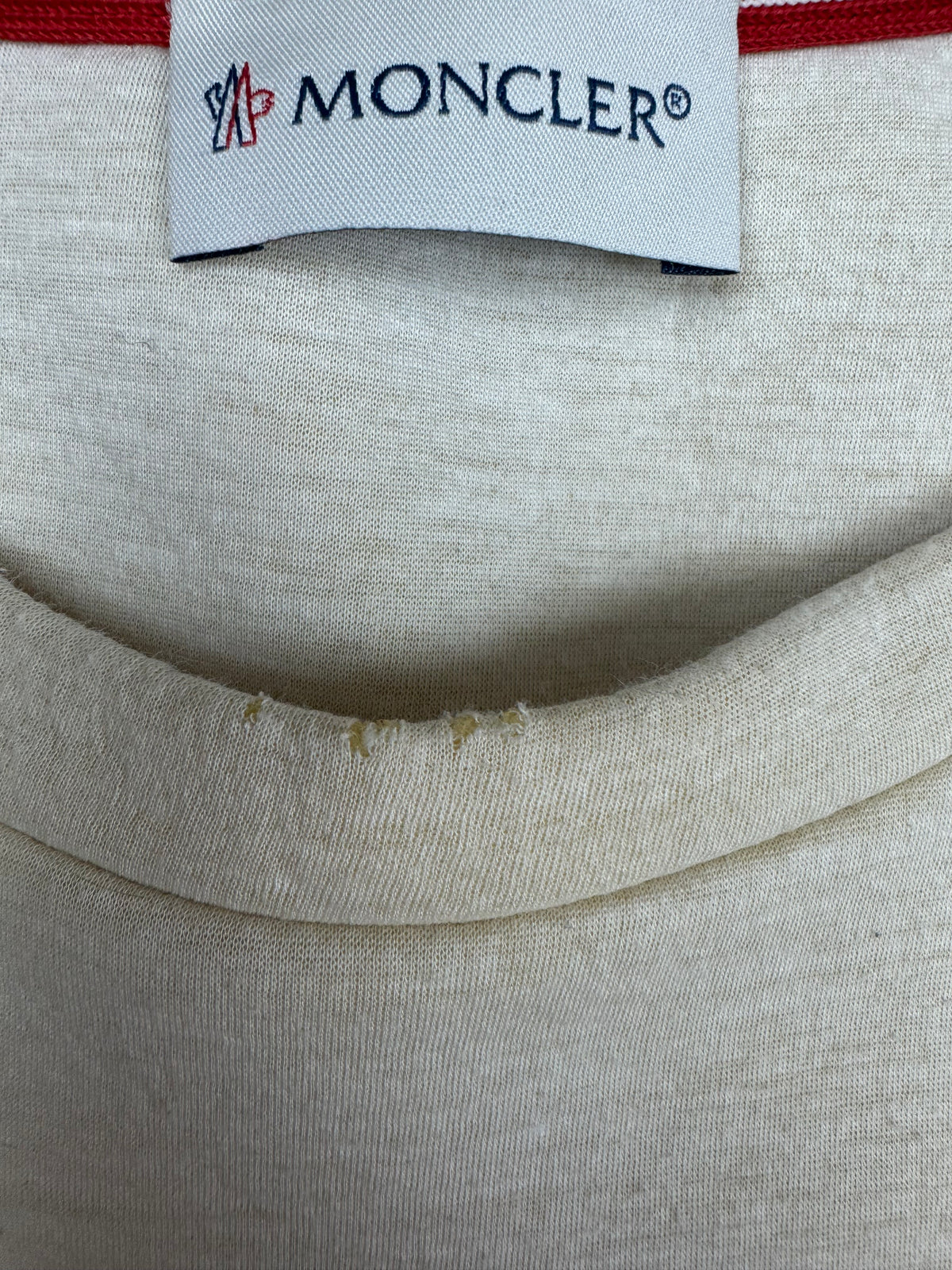 beige Moncler sweater {M}