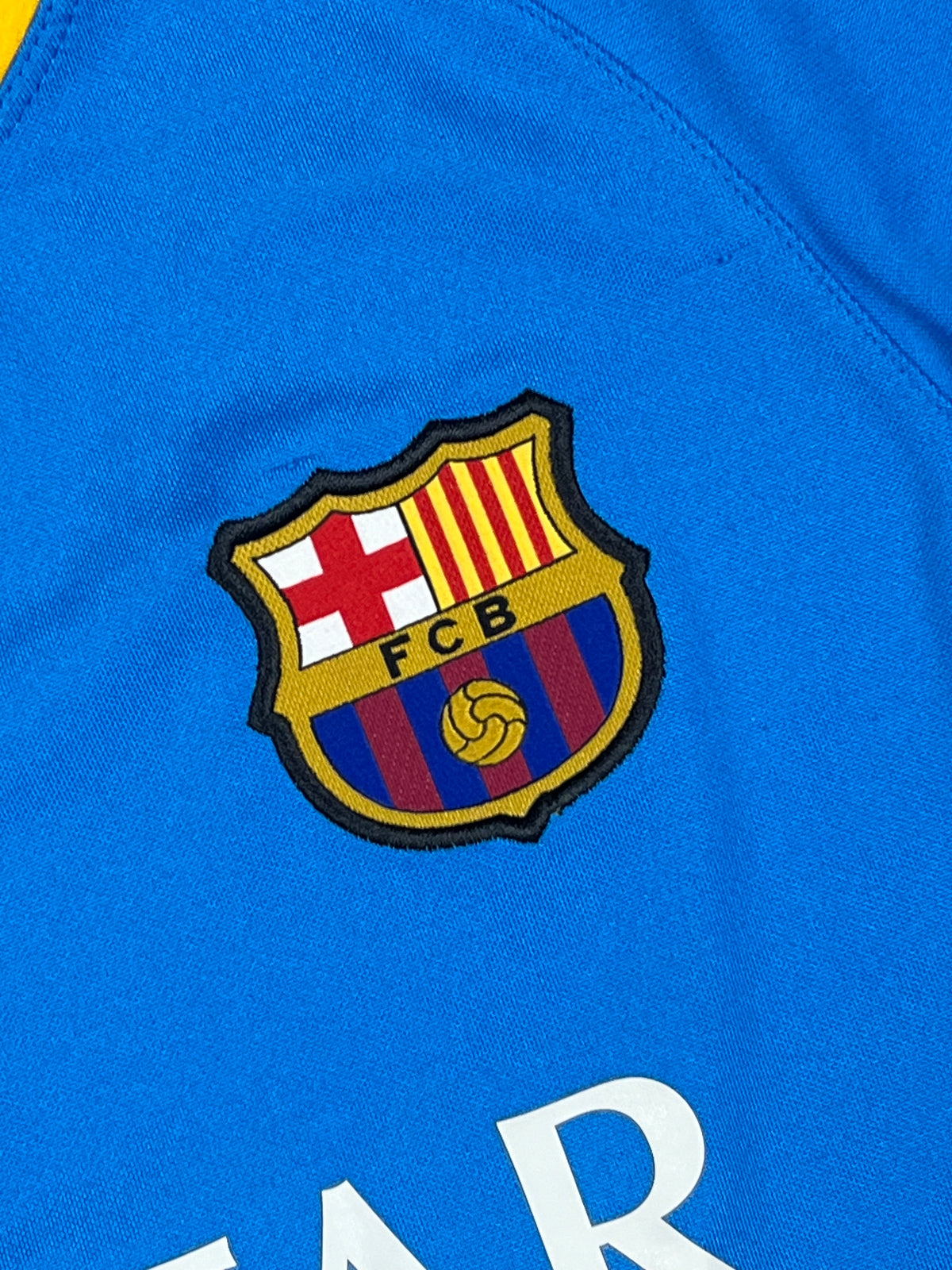 vintage Nike Fc Barcelona trainingjersey {XXS}