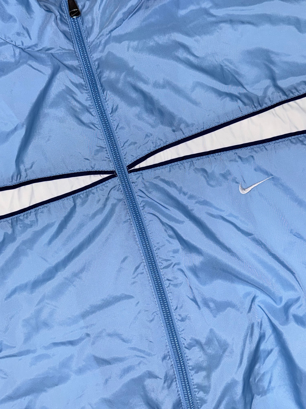 vintage babyblue Nike windbreaker {XXL}