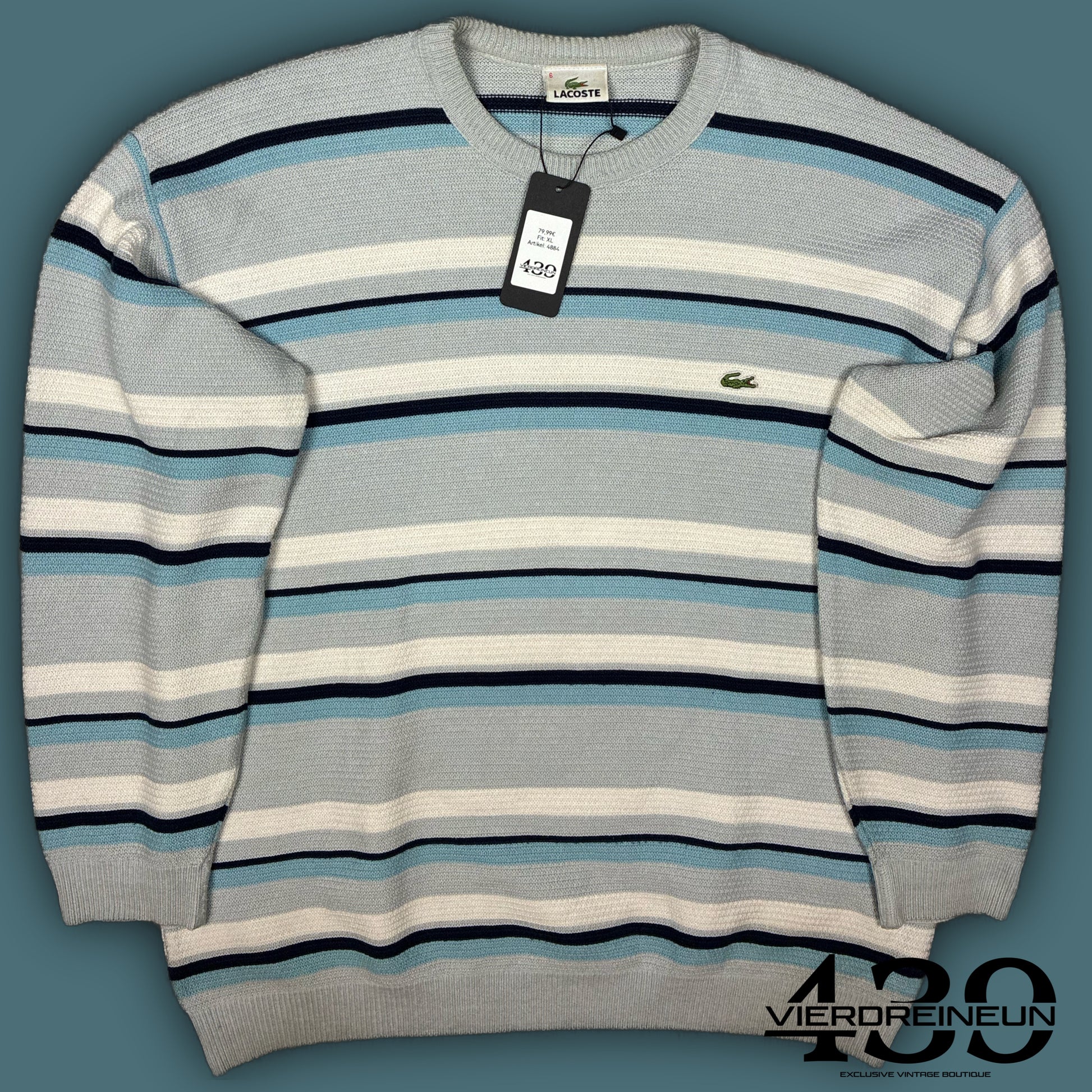 vintage Lacoste knittedsweater {XL}