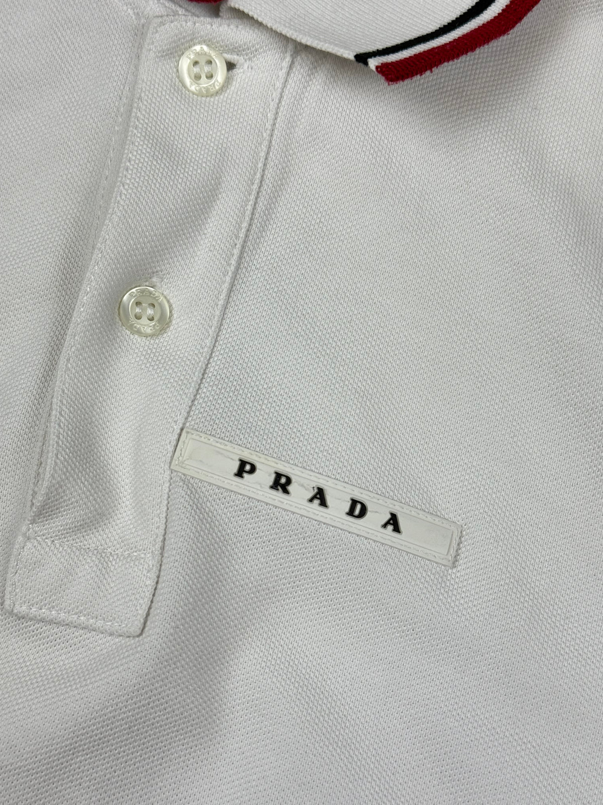 white Prada polo {M}
