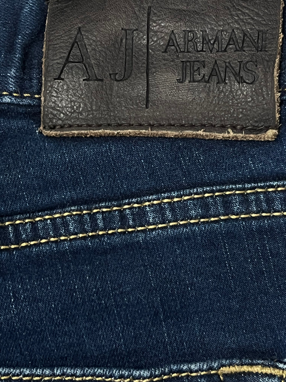 vintage Armani jeans {L}