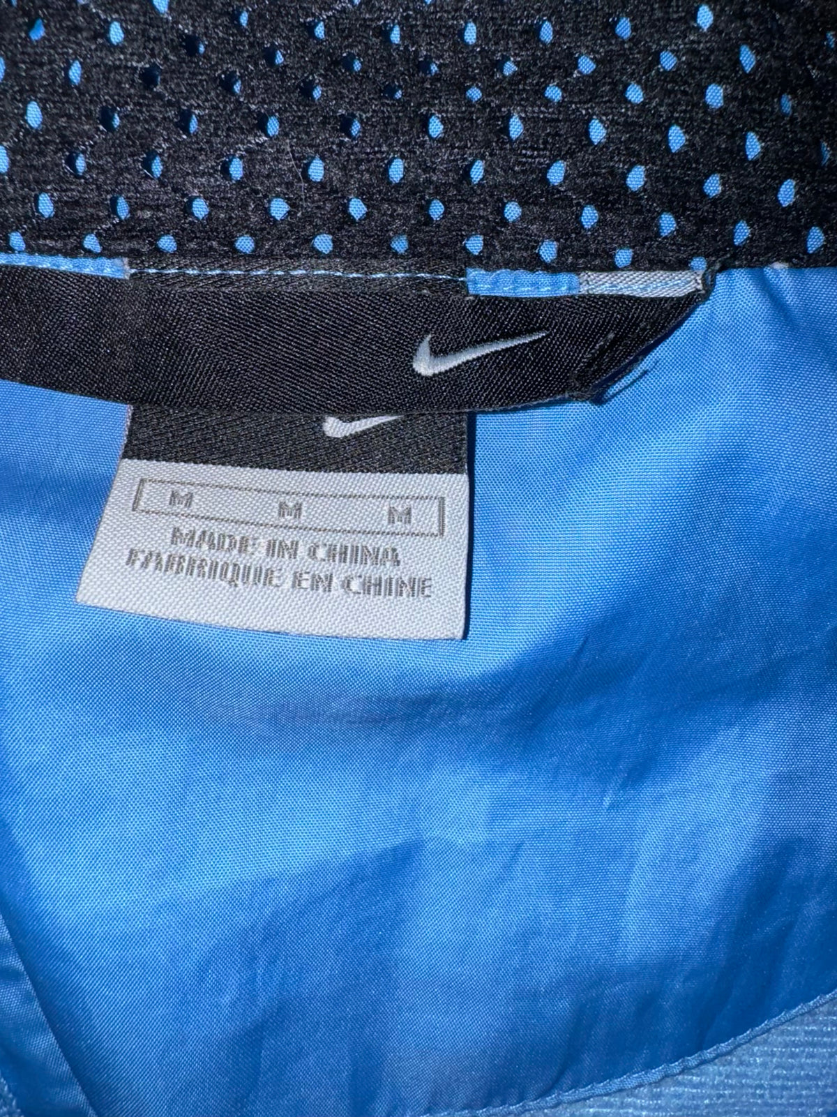 vintage babyblue Nike windbreaker {M}