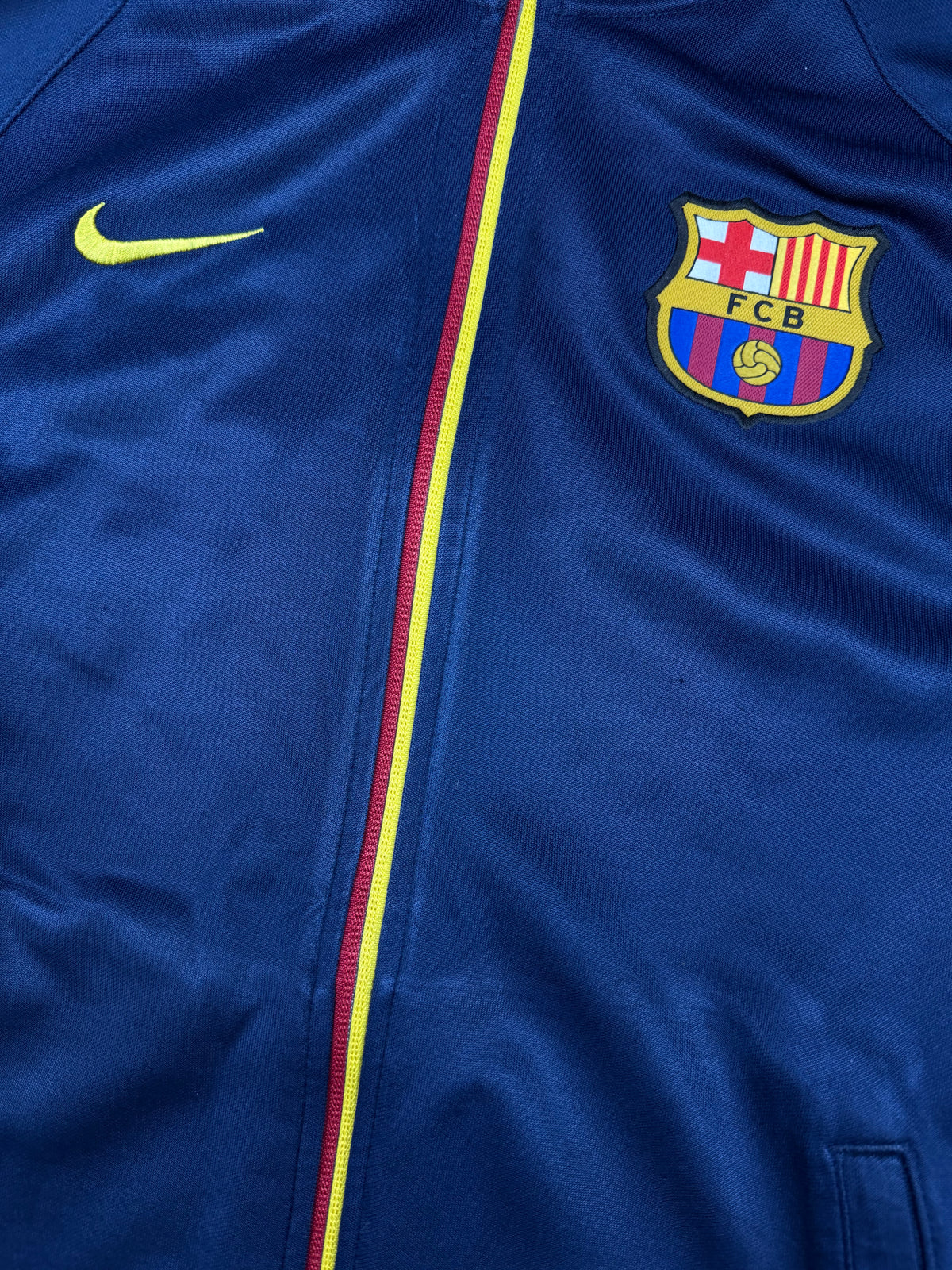 vintage Nike Fc Barcelona trackjacket {S}
