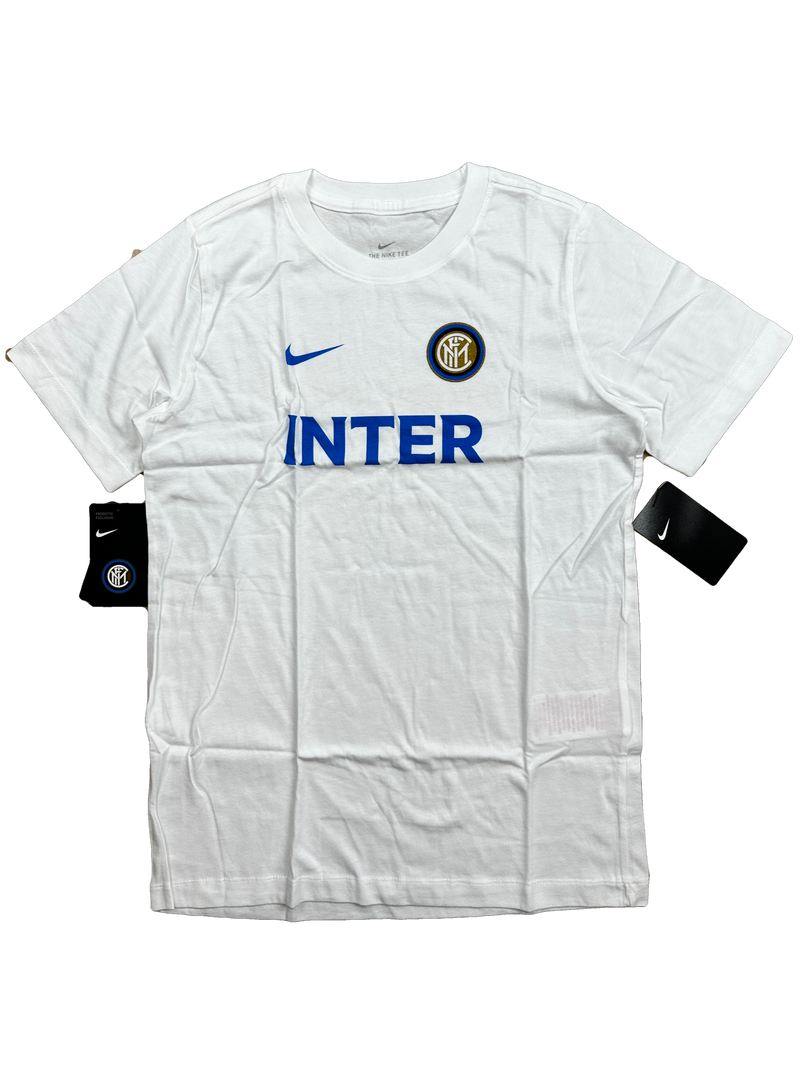 white Nike Inter Milan t-shirt DSWT {S}
