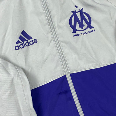 pink Adidas Olympique Marseille windbreaker {XS}