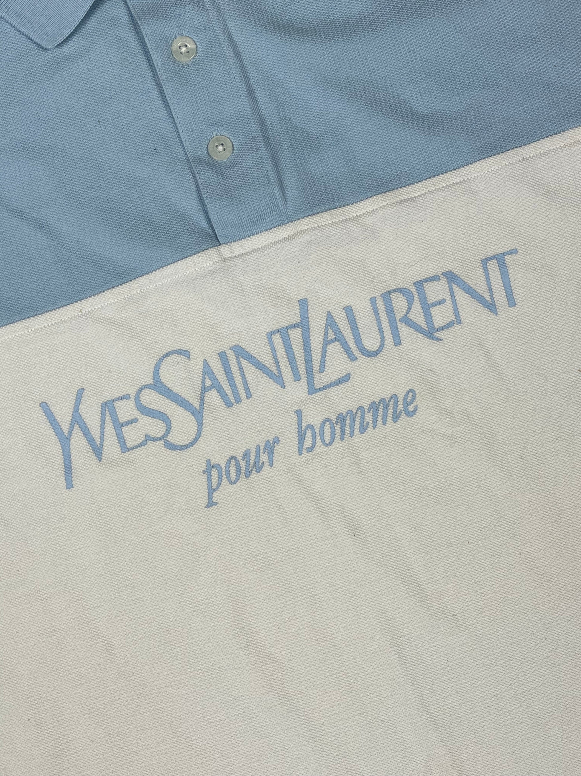 vintage YSL Yves Saint Laurent polo spell out polo {M}