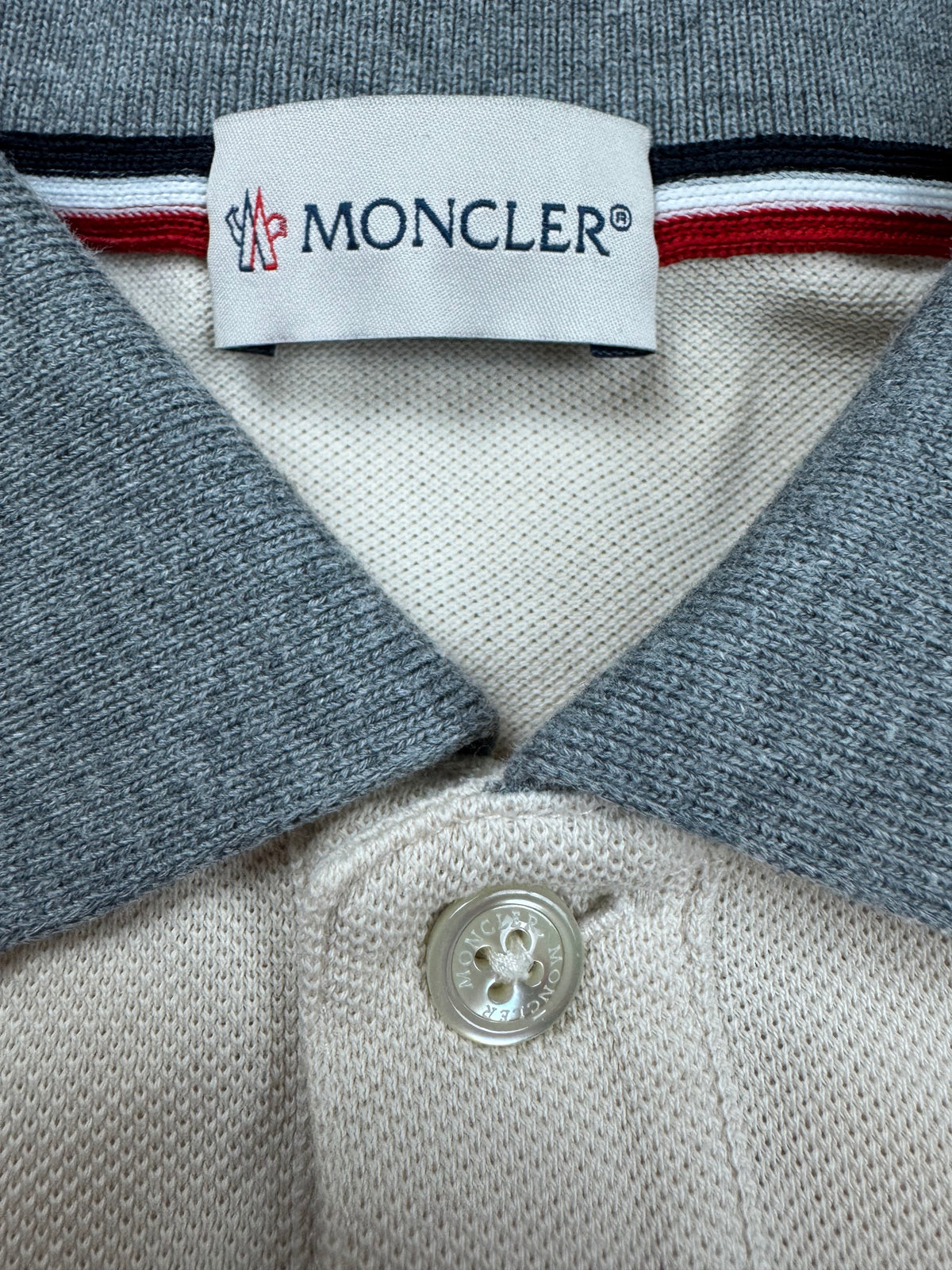 vintage Moncler polo long {M}