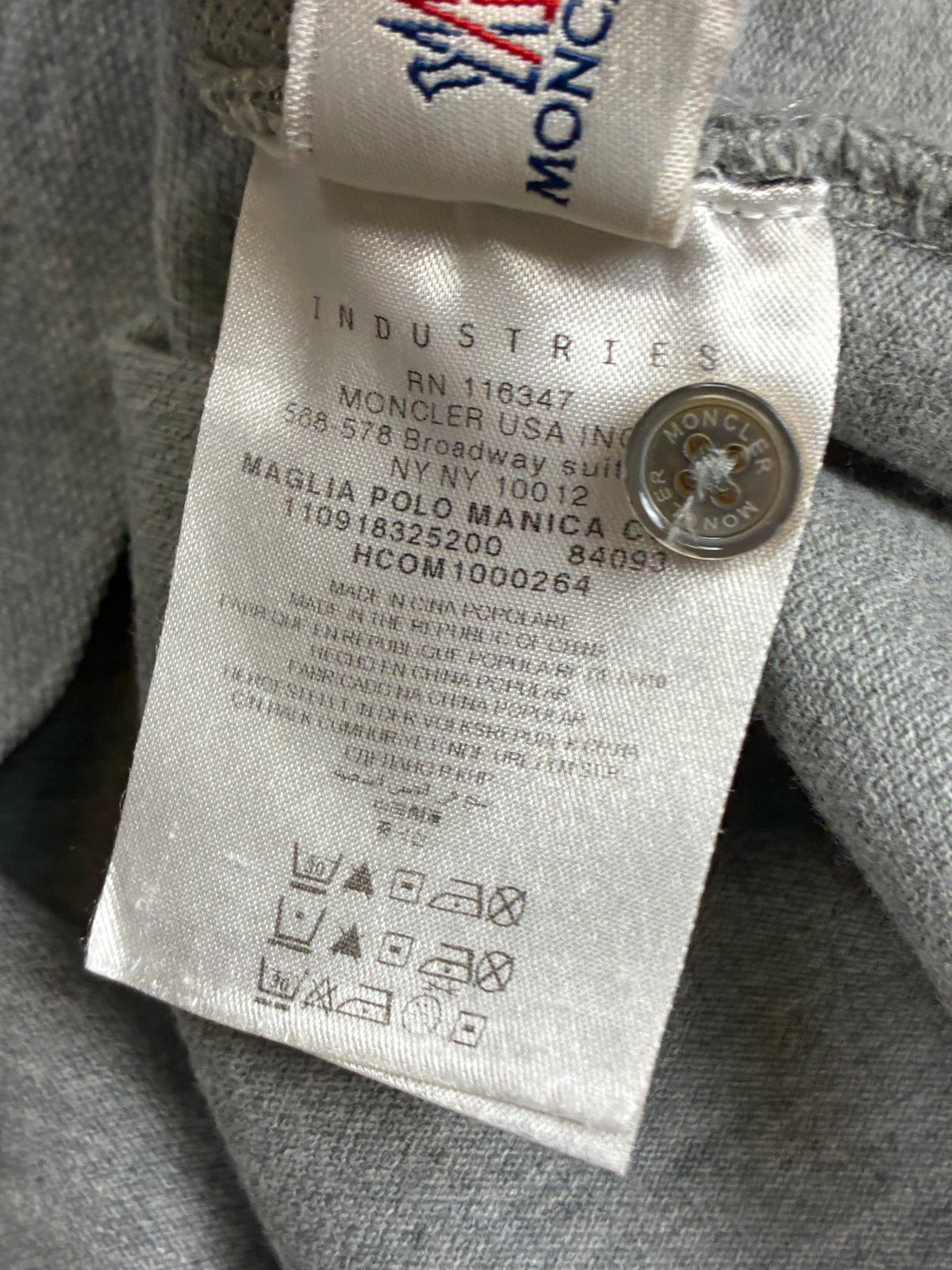 vintage Moncler polo {S}
