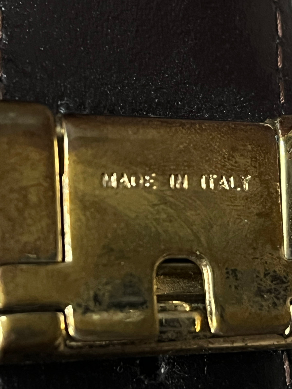 vintage Burberry belt