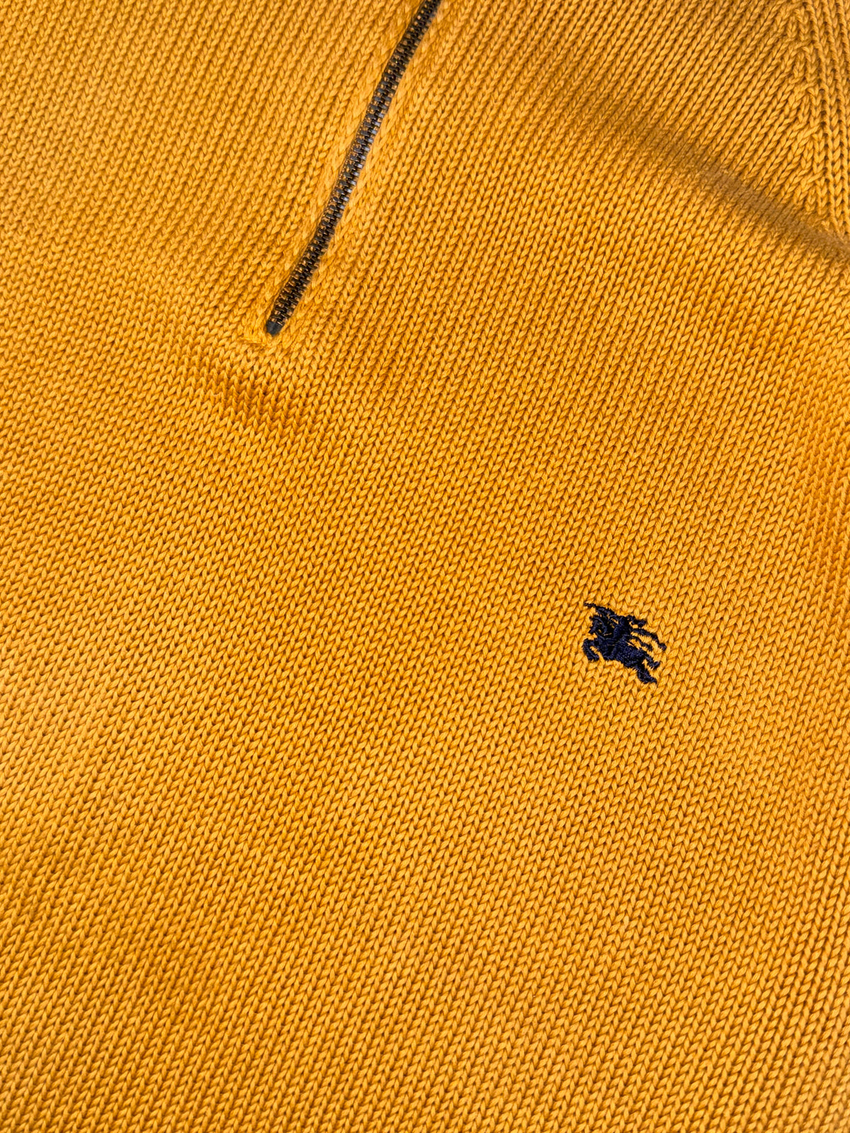 vintage Burberry quarterzip {XL}