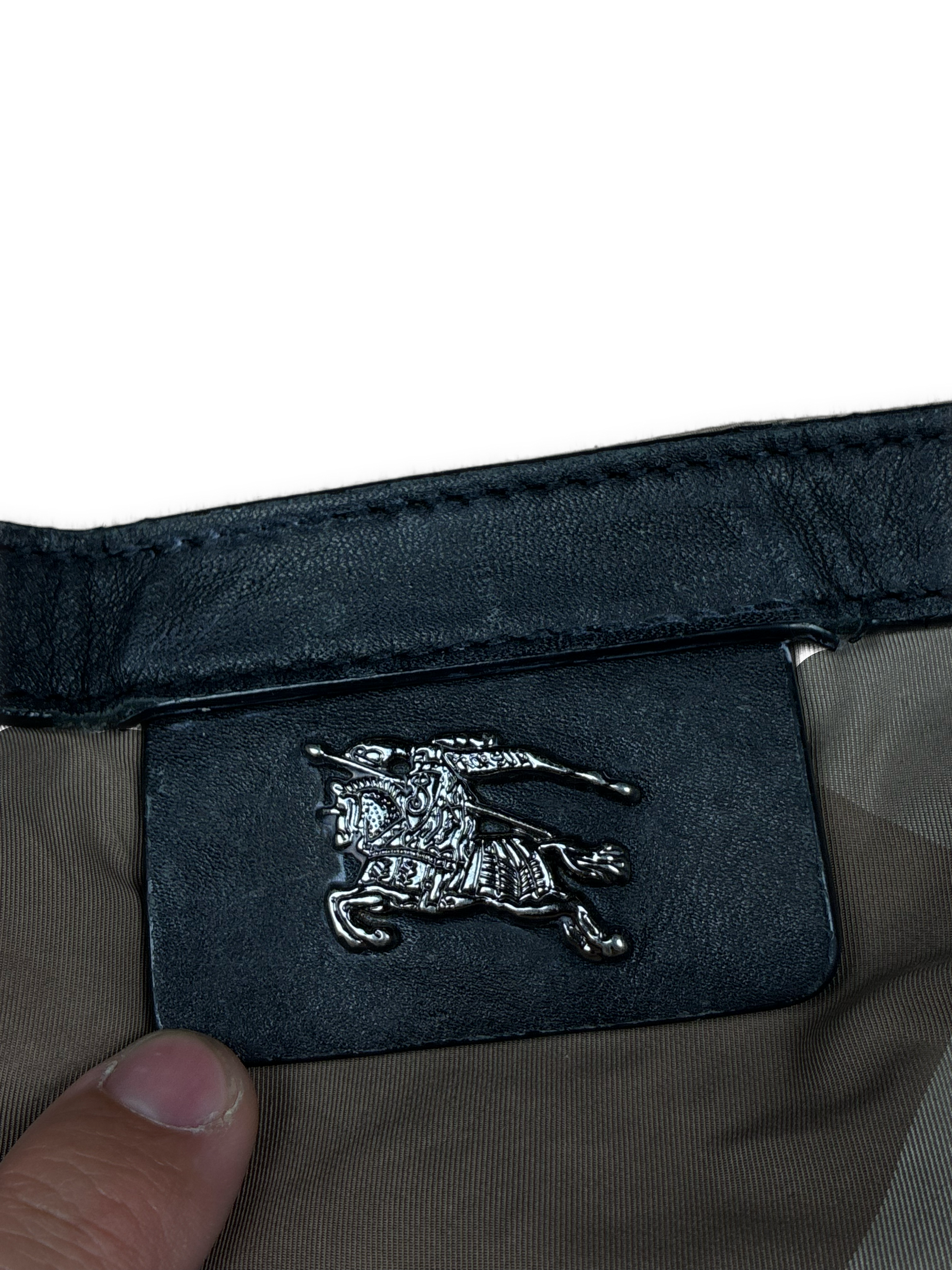 vintage Burberry shopper