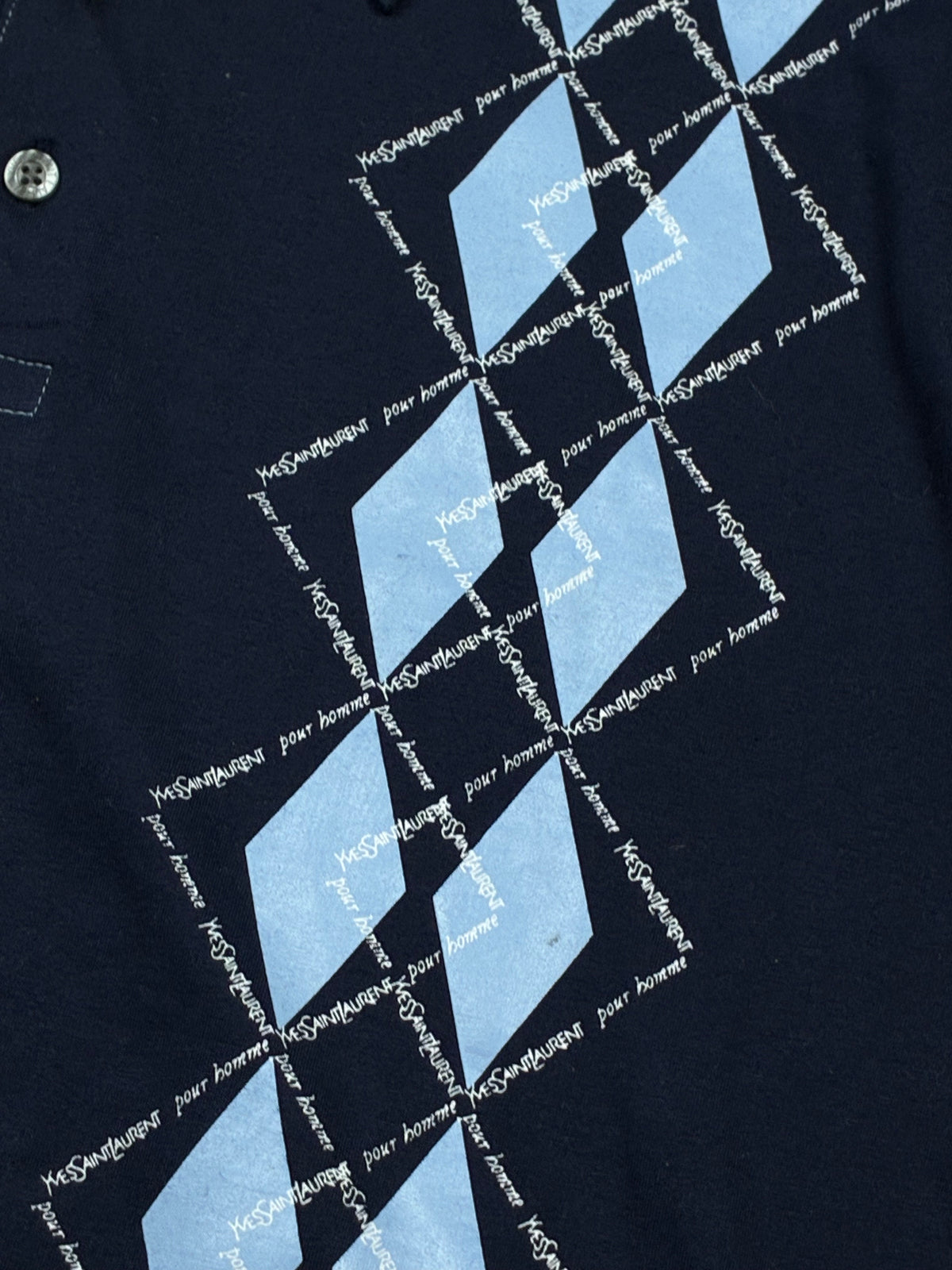 vintage YSL Yves Saint Laurent polo {M}
