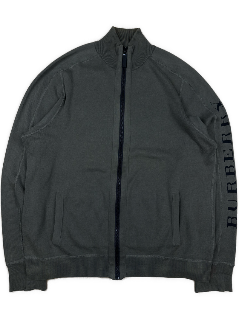 vintage Burberry sweatjacket {XXL}