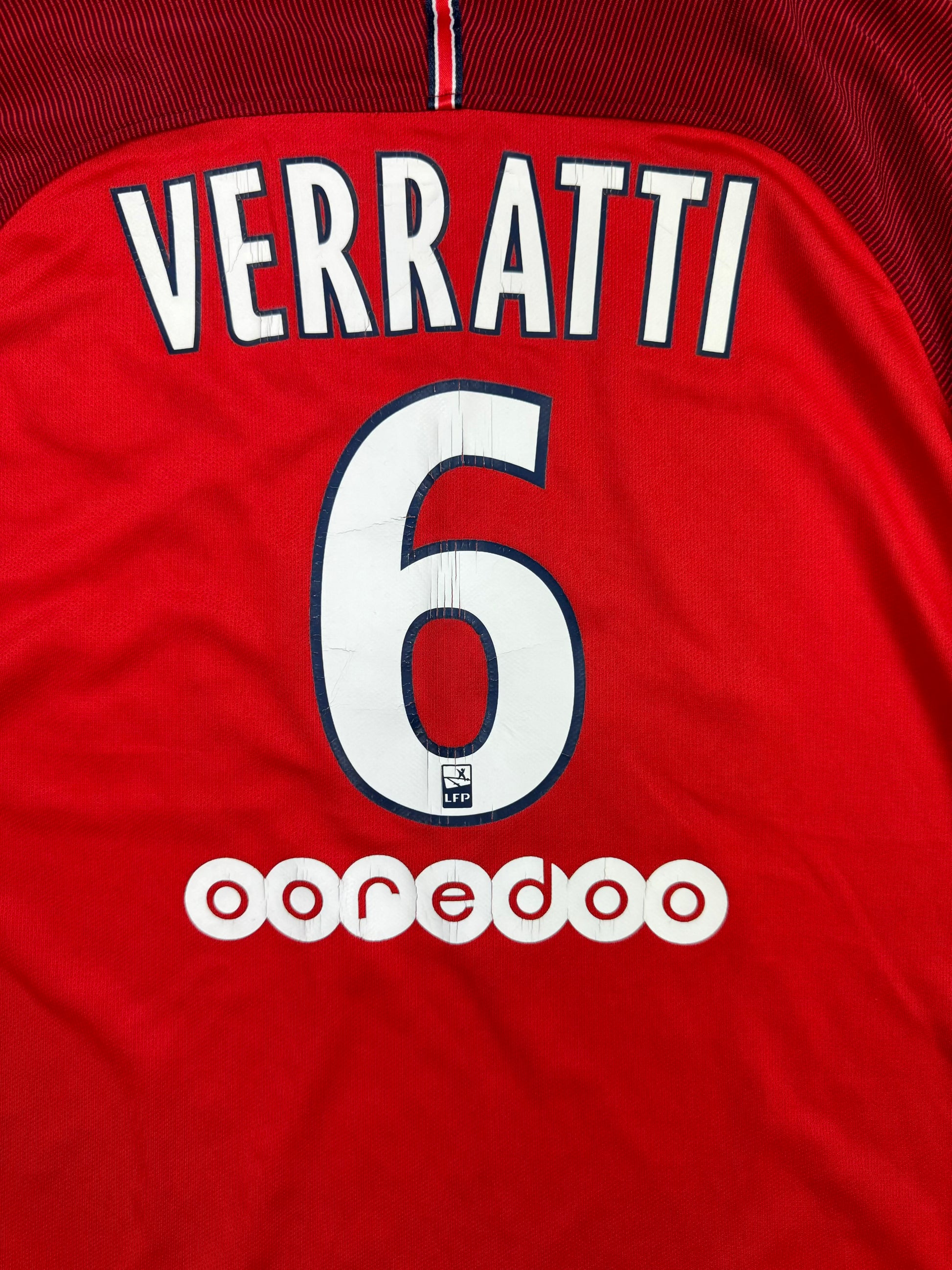 vintage Nike PSG Paris Saint Germain VERRATTI6 away jersey {XS}