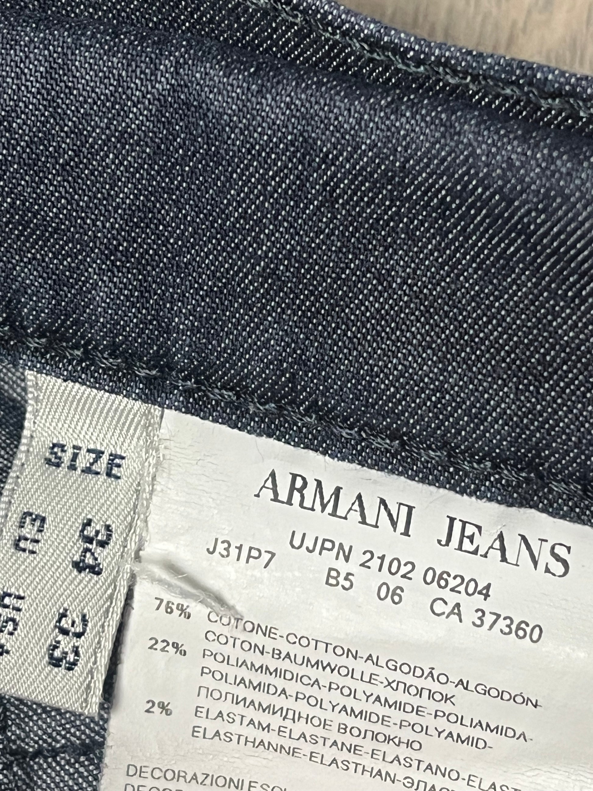 vintage Armani jeans {L}