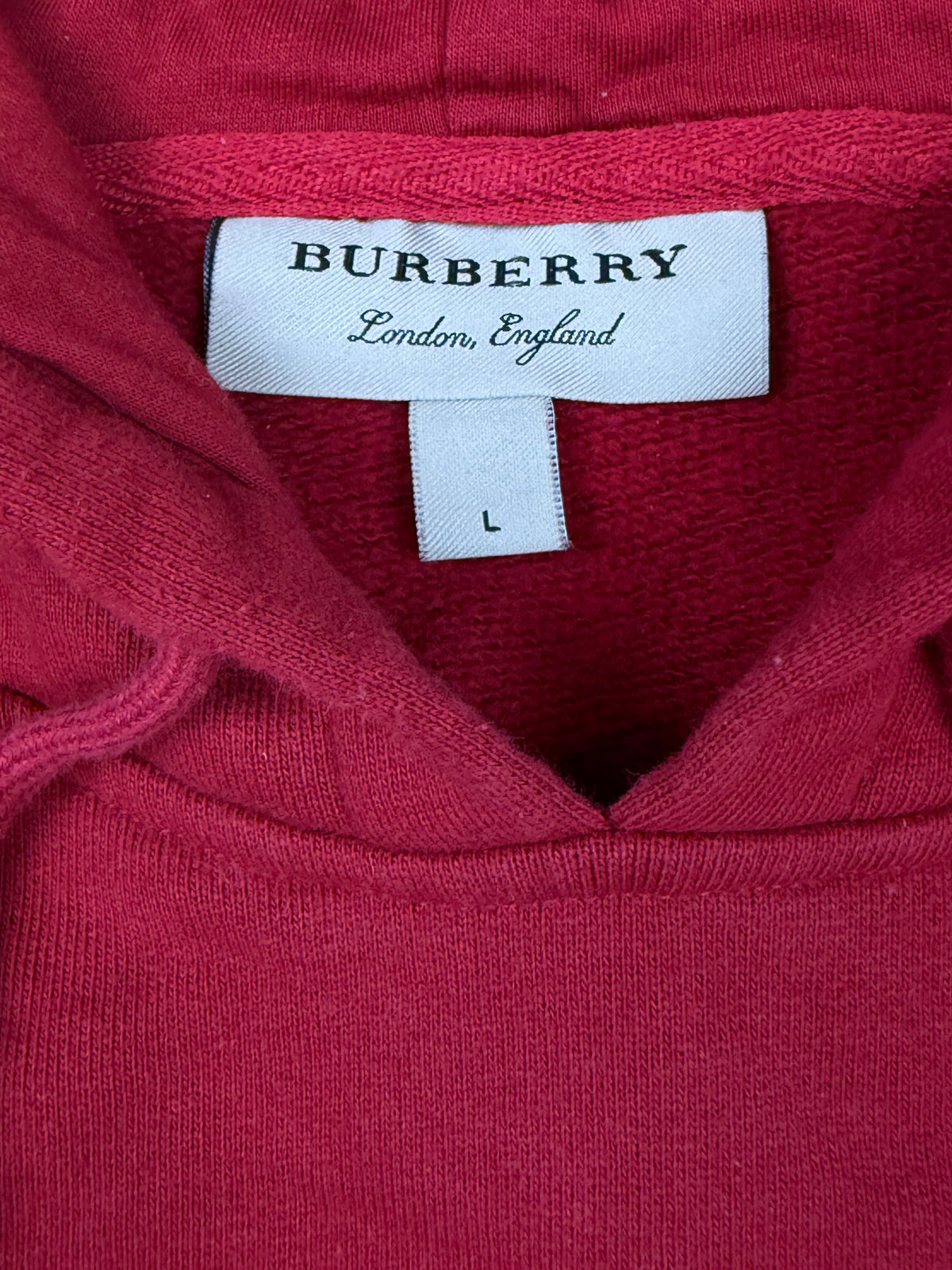vintage Burberry hoodie {L}