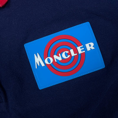 navyblue Moncler polo {XS}