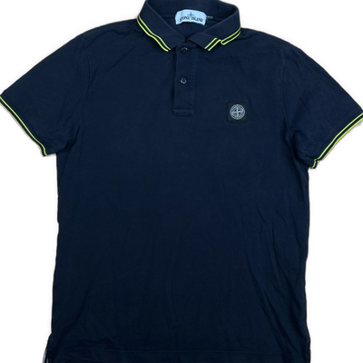 vintage navyblue Stone Island polo {M}