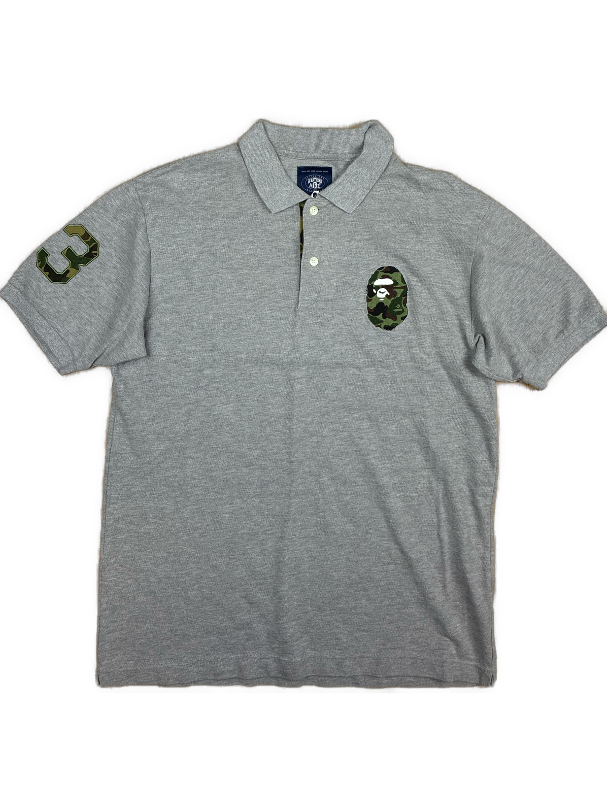 vintage BAPE a bathing ape polo {L}