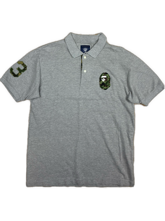 vintage BAPE a bathing ape polo {L}