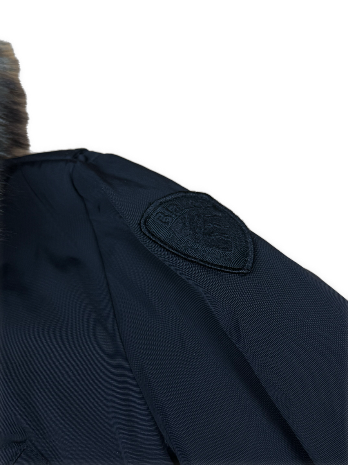 vintage Blauer winterjacket {S}