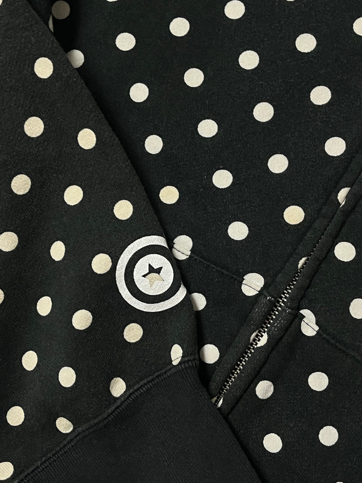 vintage BAPE a bathing ape SHARK sweatjacket {XL}