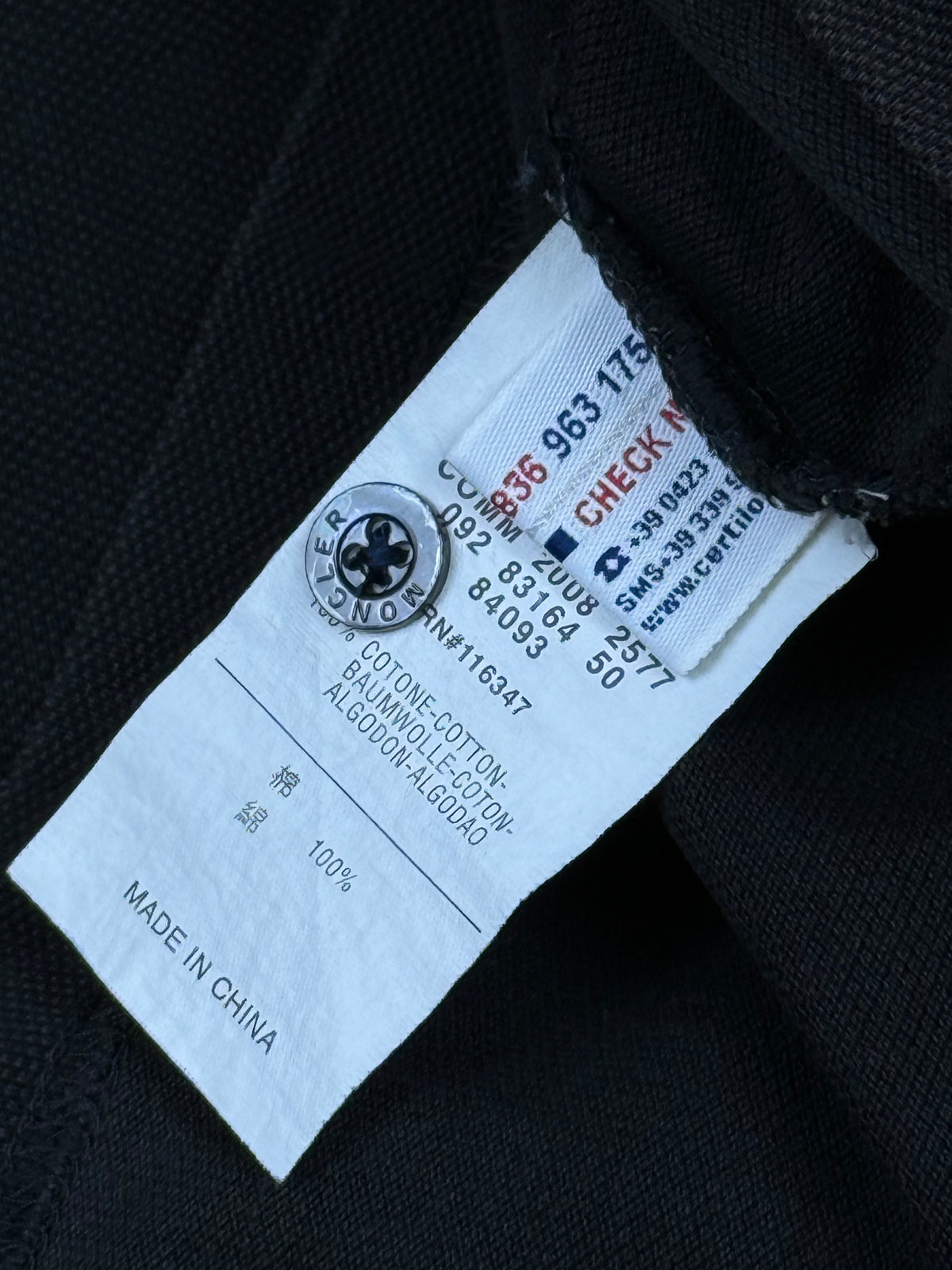 vintage Moncler polo