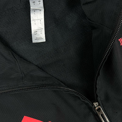 black Adidas Juventus Turin windbreaker {S}