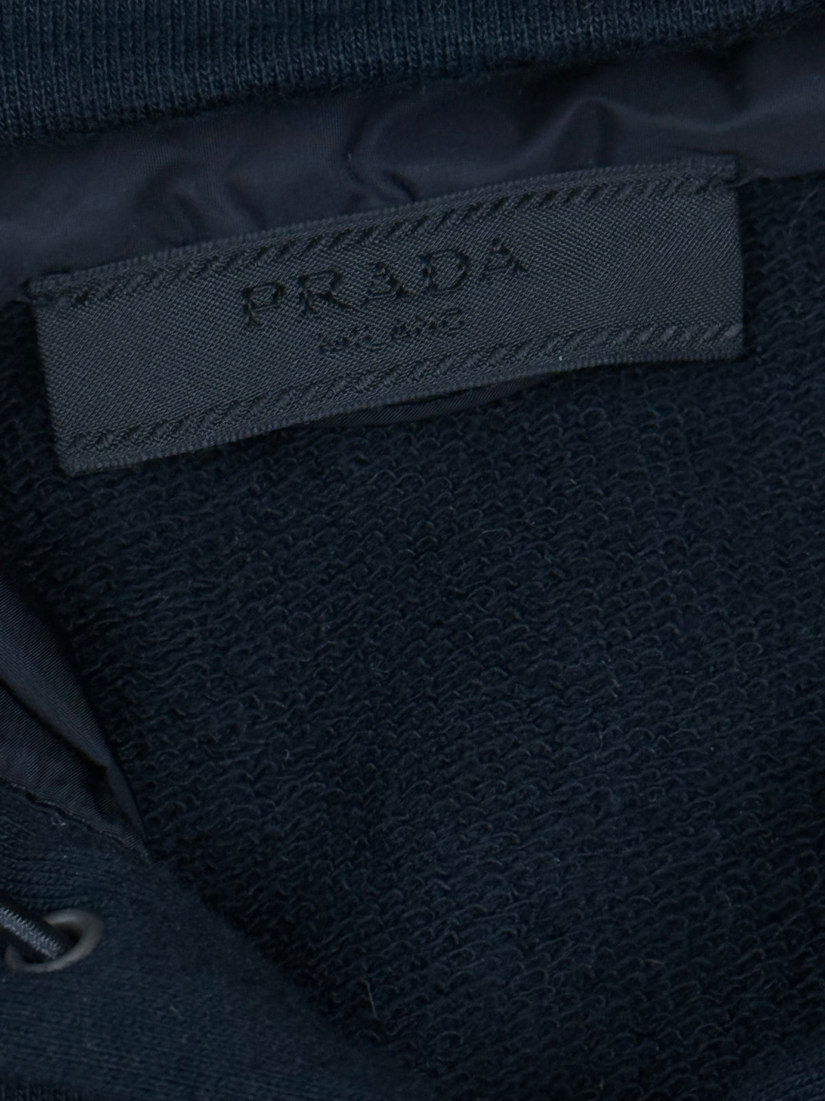 vintage Prada hybrid sweatjacket